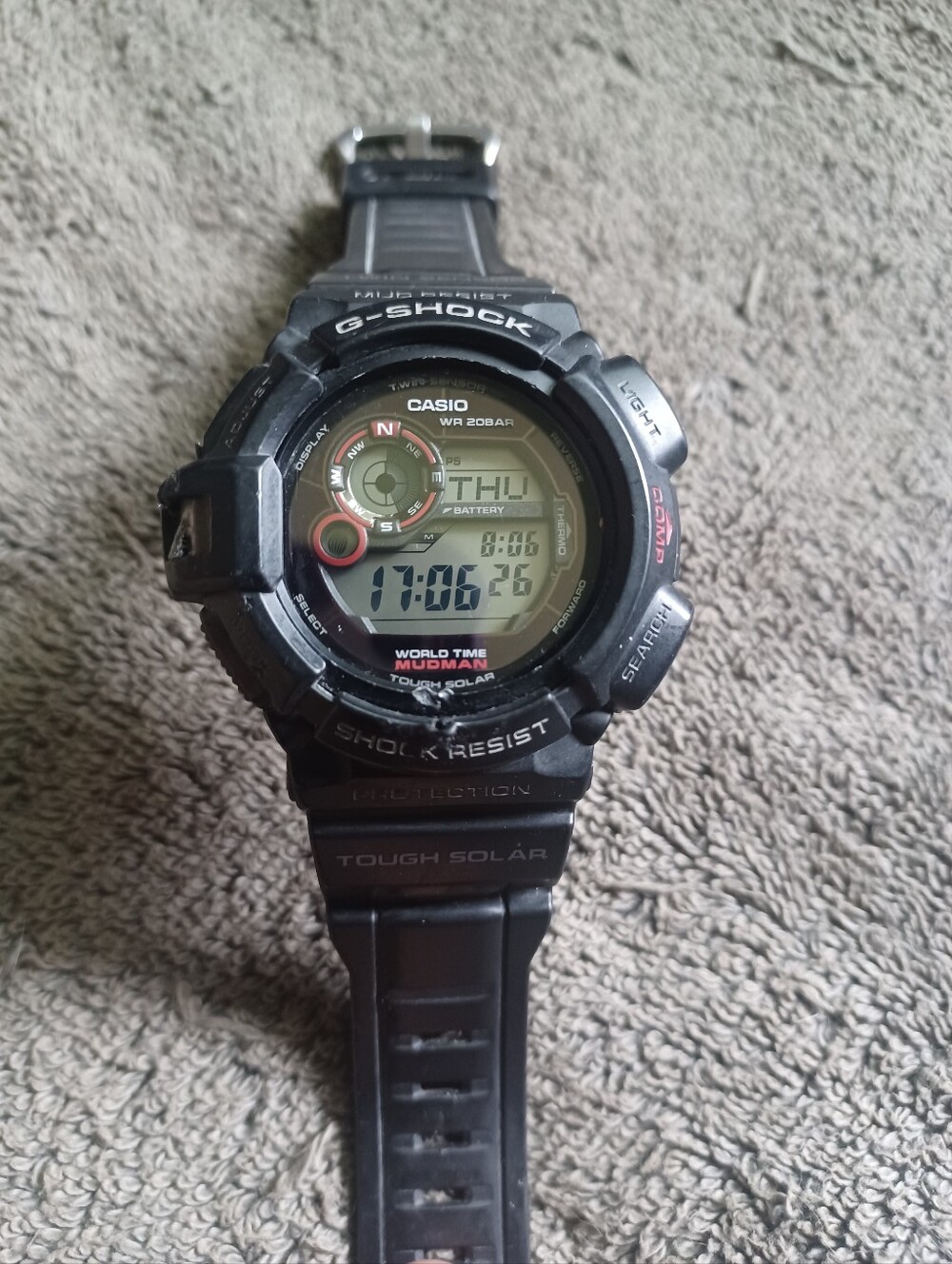 CASIO G-SHOCK MUDMAN ( TOUGH SOLAR )